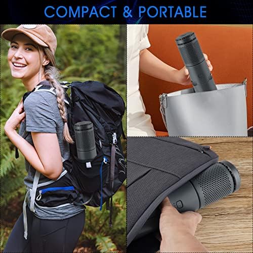 Camping Light Telescopic and Collapsible Night Light Mobile Lighting 10000mAh Battery Built-in Magnetic Road Light & Flash Light for Adventure, Hiking, Camping, Live Streaming (Dark Grey) - Image 7