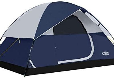 Pacific Pass 2/4/6 Person Family Dome Tent with Removable Rain Fly, Easy Setup for Camp Outdoor